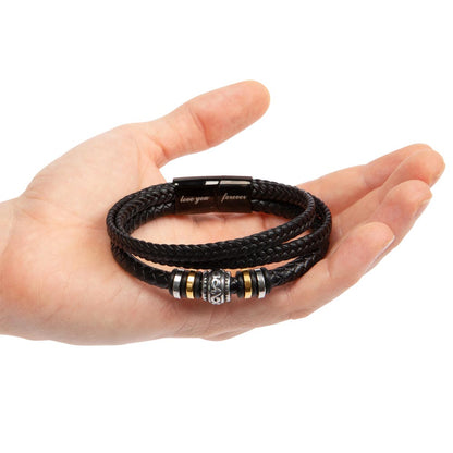 Love You Forever Men's Bracelet, Engraved Keepsake Gift for  - LYF Bracelet 5
