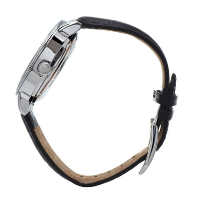 Automatic Skeleton Watch for Men, Self-Winding, Steel Case with Luxury LED Box
