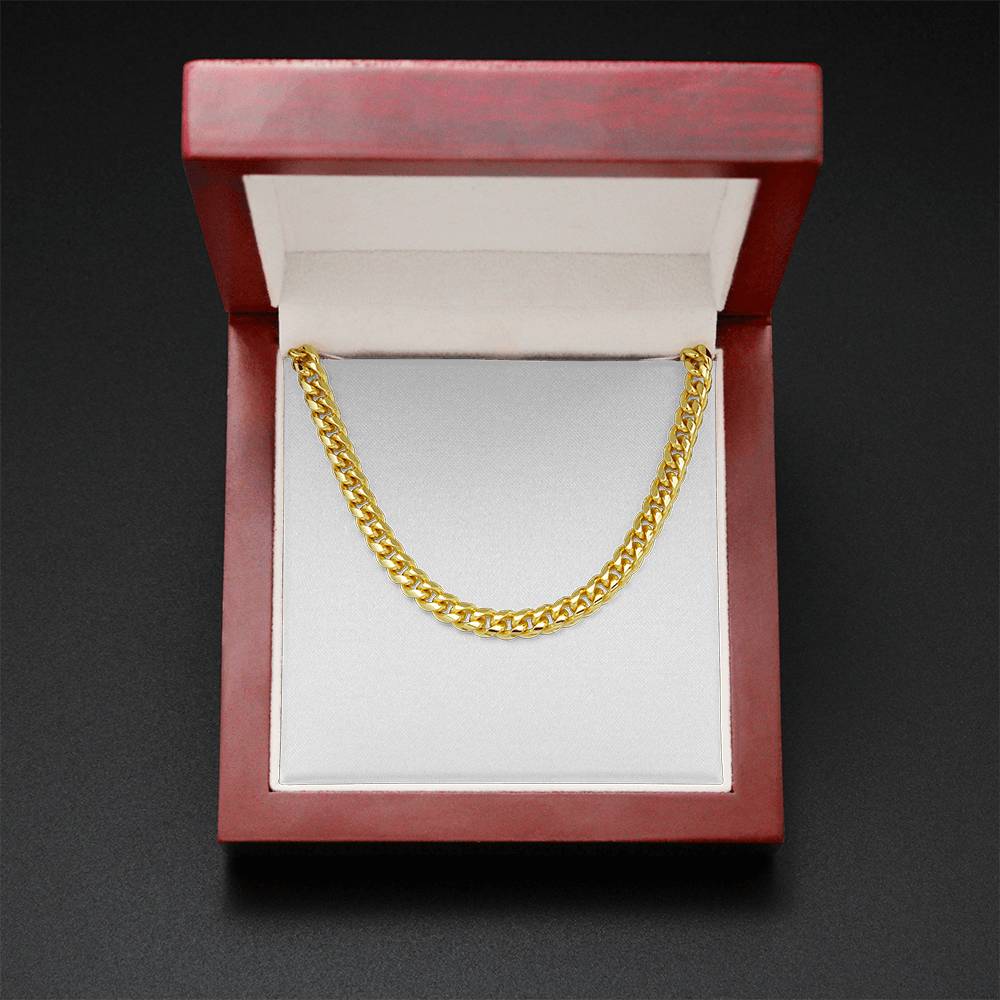 Gold Cuban Link Chain