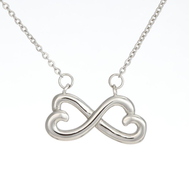 Infinity Heart Necklace for Her